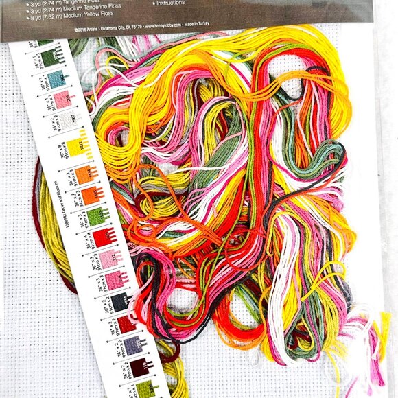 Artiste Counted Cross Stitch Kit "Grow & Blossom"  New (2015) - Picture 7 of 7